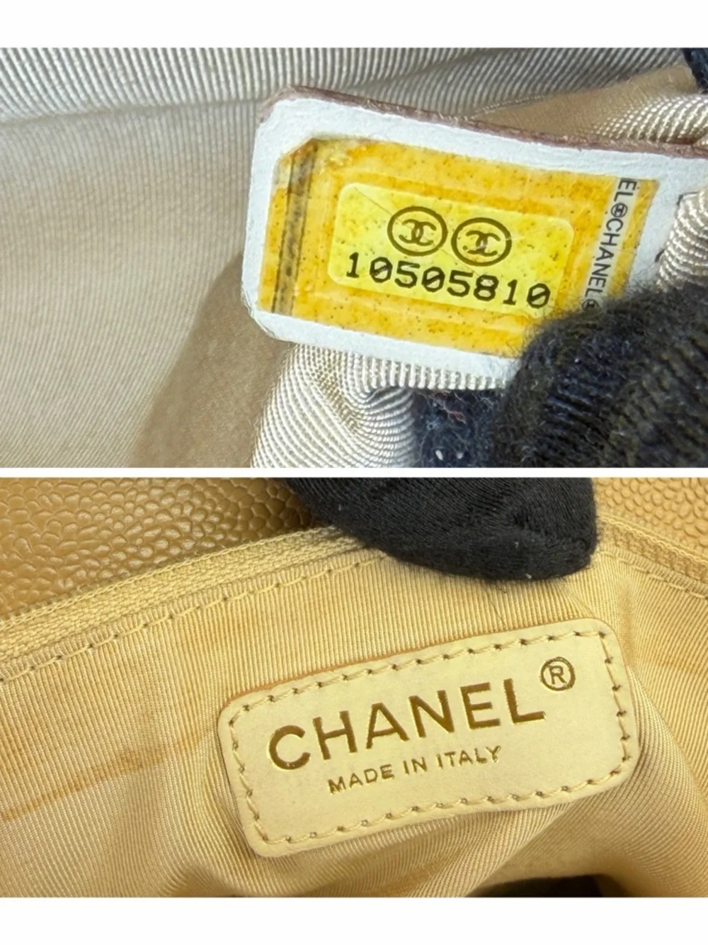 CHANEL GST Grand Shopping Quilted Caviar Leather Tote